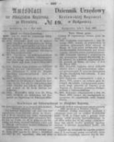 Amtsblatt der Königlichen Preussischen Regierung zu Bromberg. 1863.05.08 No.19