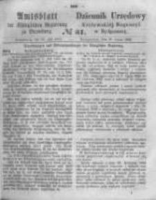 Amtsblatt der K&ouml;niglichen Preussischen Regierung zu Bromberg. 1863.07.31 No.31