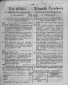 Amtsblatt der K&ouml;niglichen Preussischen Regierung zu Bromberg. 1863.10.16 No.42