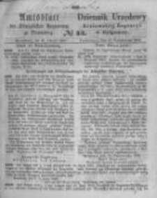 Amtsblatt der K&ouml;niglichen Preussischen Regierung zu Bromberg. 1863.10.23 No.43