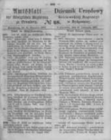Amtsblatt der Königlichen Preussischen Regierung zu Bromberg. 1863.11.27 No.48
