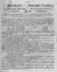 Amtsblatt der K&ouml;niglichen Preussischen Regierung zu Bromberg. 1864.01.08 No.2
