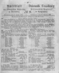 Amtsblatt der K&ouml;niglichen Preussischen Regierung zu Bromberg. 1864.01.15 No.3