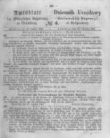 Amtsblatt der K&ouml;niglichen Preussischen Regierung zu Bromberg. 1864.01.29 No.5