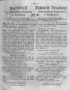 Amtsblatt der K&ouml;niglichen Preussischen Regierung zu Bromberg. 1864.02.19 No.8
