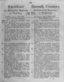 Amtsblatt der K&ouml;niglichen Preussischen Regierung zu Bromberg. 1864.03.11 No.11