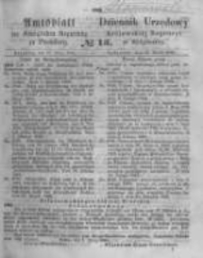 Amtsblatt der K&ouml;niglichen Preussischen Regierung zu Bromberg. 1864.03.25 No.13