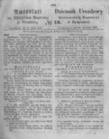 Amtsblatt der K&ouml;niglichen Preussischen Regierung zu Bromberg. 1864.04.29 No.18