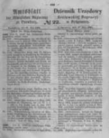 Amtsblatt der Königlichen Preussischen Regierung zu Bromberg. 1864.05.27 No.22
