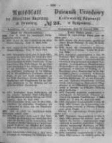 Amtsblatt der K&ouml;niglichen Preussischen Regierung zu Bromberg. 1864.06.17 No.25