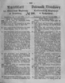 Amtsblatt der Königlichen Preussischen Regierung zu Bromberg. 1864.06.17 No.25
