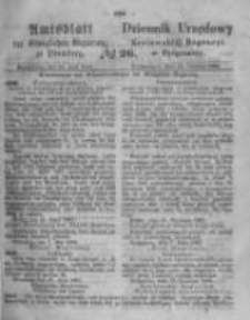 Amtsblatt der K&ouml;niglichen Preussischen Regierung zu Bromberg. 1864.06.24 No.26
