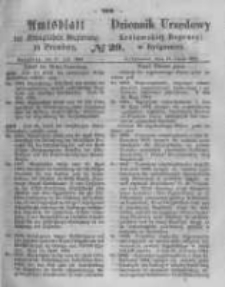 Amtsblatt der Königlichen Preussischen Regierung zu Bromberg. 1864.07.15 No.29