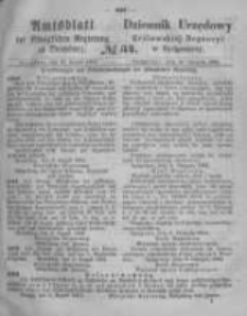 Amtsblatt der Königlichen Preussischen Regierung zu Bromberg. 1864.08.19 No.34