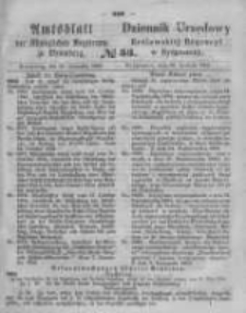 Amtsblatt der K&ouml;niglichen Preussischen Regierung zu Bromberg. 1864.12.30 No.53