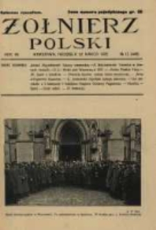 Żołnierz Polski : pismo poświęcone czynowi i doli żołnierza polskiego. R.7 1925 nr12