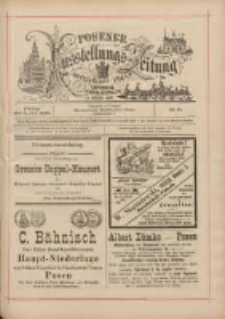 Posener Ausstellungs-Zeitung: Offizielles Organ der Provinzial-Gewerbe-Ausstellung 1895.07.05 Nr41