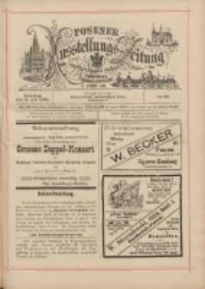 Posener Ausstellungs-Zeitung: Offizielles Organ der Provinzial-Gewerbe-Ausstellung 1895.07.09 Nr45
