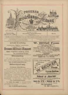 Posener Ausstellungs-Zeitung: Offizielles Organ der Provinzial-Gewerbe-Ausstellung 1895.07.25 Nr61