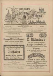 Posener Ausstellungs-Zeitung: Offizielles Organ der Provinzial-Gewerbe-Ausstellung 1895.07.27 Nr63