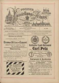 Posener Ausstellungs-Zeitung: Offizielles Organ der Provinzial-Gewerbe-Ausstellung 1895.08.01 Nr68