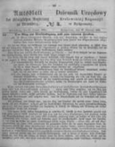 Amtsblatt der Königlichen Preussischen Regierung zu Bromberg. 1865.01.27 No.4