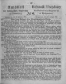 Amtsblatt der K&ouml;niglichen Preussischen Regierung zu Bromberg. 1865.02.10 No.6