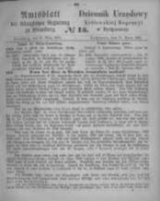Amtsblatt der Königlichen Preussischen Regierung zu Bromberg. 1865.03.31 No.13