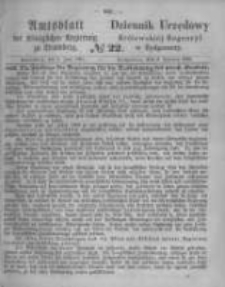 Amtsblatt der K&ouml;niglichen Preussischen Regierung zu Bromberg. 1865.06.02 No.22
