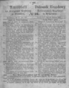 Amtsblatt der K&ouml;niglichen Preussischen Regierung zu Bromberg. 1865.06.16 No.24