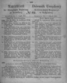 Amtsblatt der Königlichen Preussischen Regierung zu Bromberg. 1865.08.11 No.32