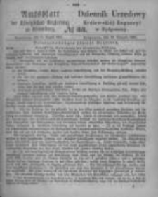 Amtsblatt der K&ouml;niglichen Preussischen Regierung zu Bromberg. 1865.08.18 No.33