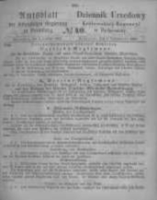 Amtsblatt der Königlichen Preussischen Regierung zu Bromberg. 1865.10.06 No.40