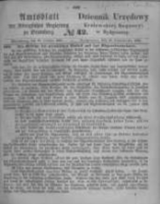 Amtsblatt der Königlichen Preussischen Regierung zu Bromberg. 1865.10.20 No.42