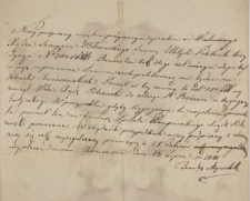 Skrypt dłużny Teodora Mycielskiego z 13.VII.1841