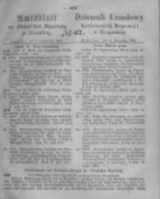 Amtsblatt der K&ouml;niglichen Preussischen Regierung zu Bromberg. 1864.09.09 No.37