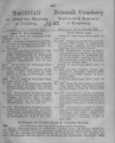 Amtsblatt der Königlichen Preussischen Regierung zu Bromberg. 1864.09.09 No.37
