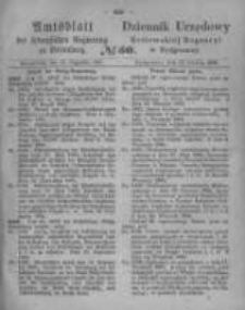 Amtsblatt der K&ouml;niglichen Preussischen Regierung zu Bromberg. 1865.12.15 No.50
