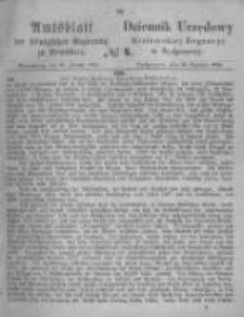 Amtsblatt der K&ouml;niglichen Preussischen Regierung zu Bromberg. 1866.01.26 No.4
