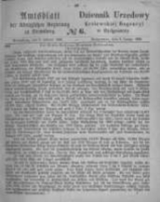 Amtsblatt der K&ouml;niglichen Preussischen Regierung zu Bromberg. 1866.02.09 No.6