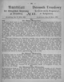 Amtsblatt der Königlichen Preussischen Regierung zu Bromberg. 1866.03.16 No.11
