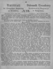 Amtsblatt der K&ouml;niglichen Preussischen Regierung zu Bromberg. 1866.04.06 No.14