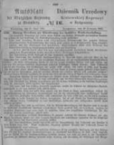 Amtsblatt der Königlichen Preussischen Regierung zu Bromberg. 1866.04.20 No.16