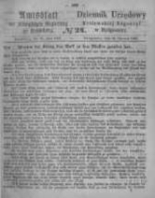 Amtsblatt der K&ouml;niglichen Preussischen Regierung zu Bromberg. 1866.06.15 No.24