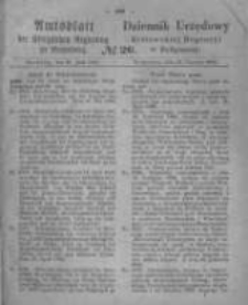 Amtsblatt der K&ouml;niglichen Preussischen Regierung zu Bromberg. 1866.06.29 No.26