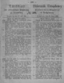 Amtsblatt der K&ouml;niglichen Preussischen Regierung zu Bromberg. 1866.07.13 No.28