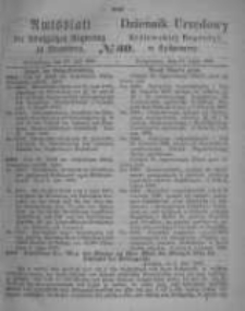 Amtsblatt der K&ouml;niglichen Preussischen Regierung zu Bromberg. 1866.07.27 No.30