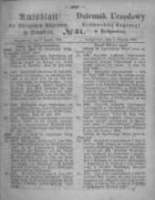 Amtsblatt der K&ouml;niglichen Preussischen Regierung zu Bromberg. 1866.08.03 No.31