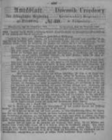 Amtsblatt der K&ouml;niglichen Preussischen Regierung zu Bromberg. 1866.09.28 No.39