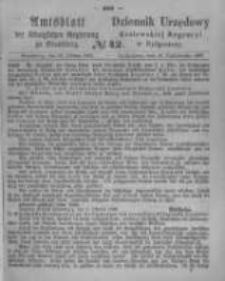 Amtsblatt der K&ouml;niglichen Preussischen Regierung zu Bromberg. 1866.10.19 No.42